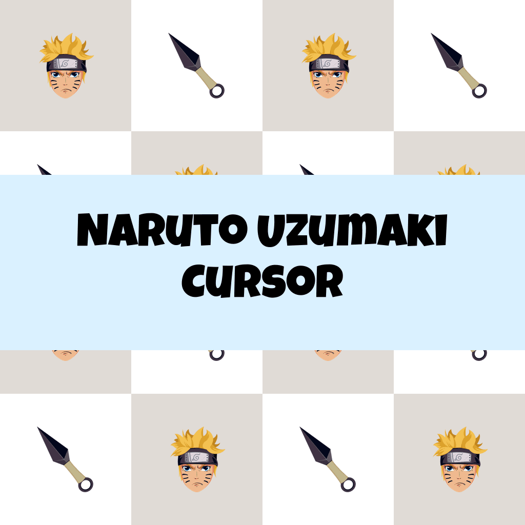 Preview Naruto Uzumaki cursor custom cursor pack